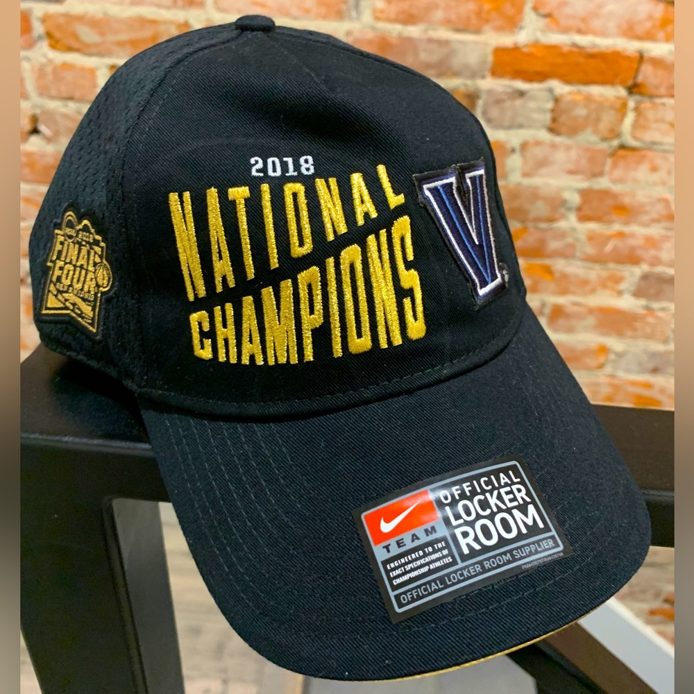 Villanova Wildcats Nike 2018 NCAA Men's Basketball Champions Locker Room Hat NWT